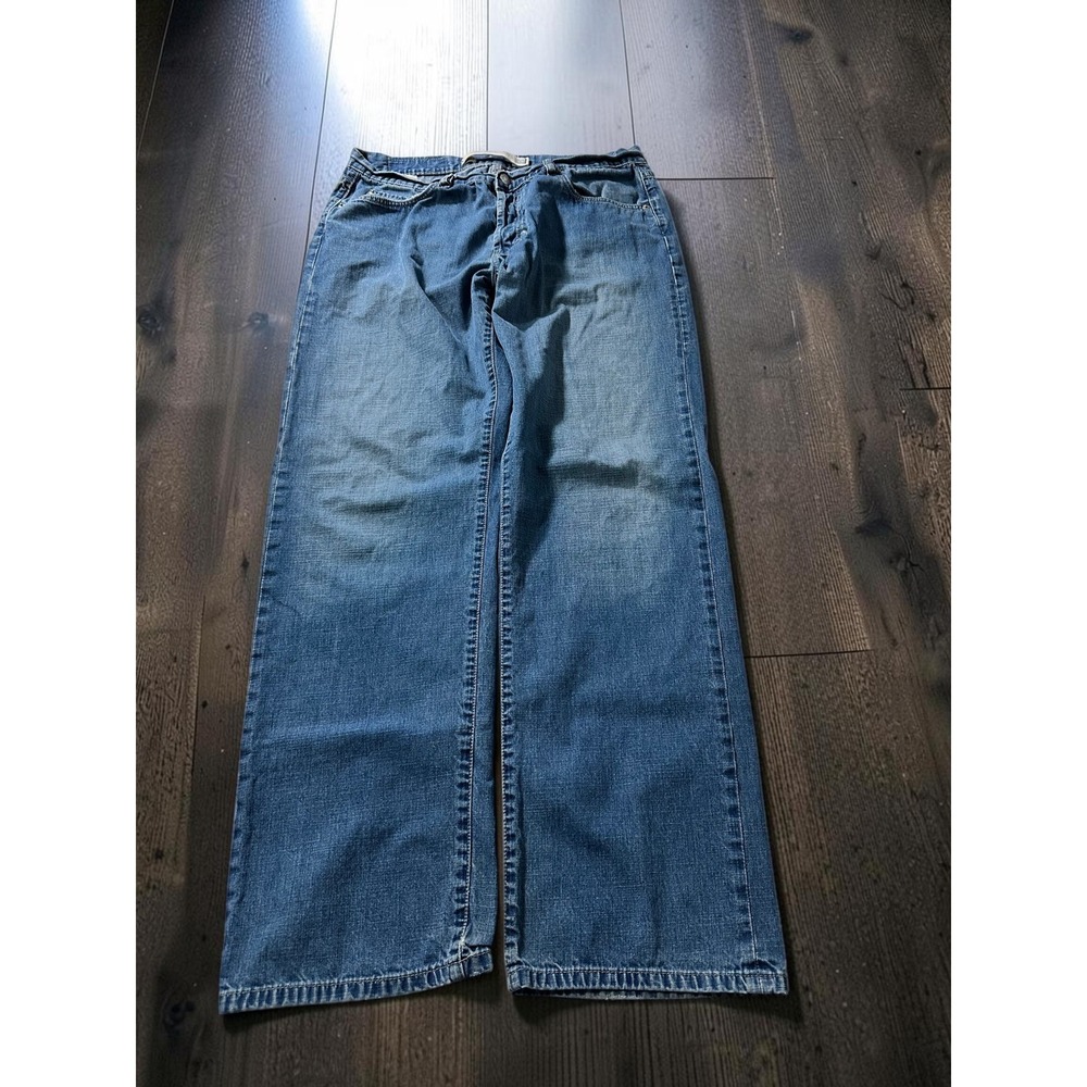 Vintage Diesel Kulter Jeans Mens 36x30 Blue Baggy Wide Leg Made Italy Y2K 2002